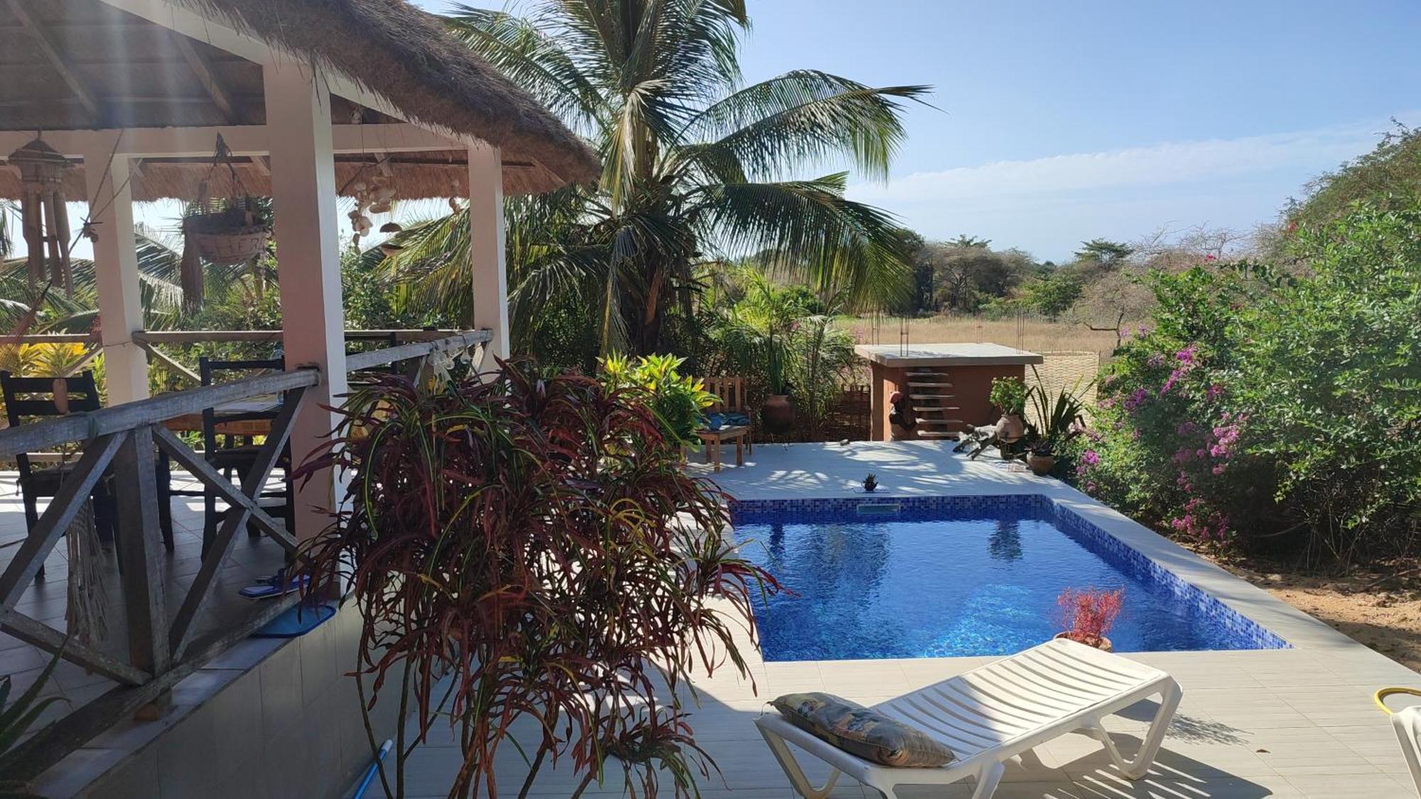 Hotel Akine Ti Kasso Piscine à Diembéreng Extérieur photo